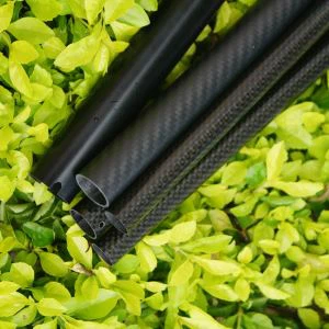 Didelio stiprumo ir Roll warpped 3k anglies pluošto vamzdelis