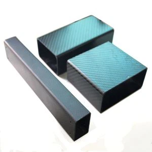 Tinkinkite 3K anglies pluošto kvadrato formos tuščiavidurį sekciją