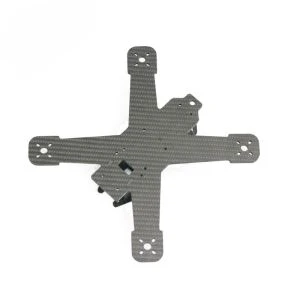 3K anglies pluošto CNC machinging drone rėmas