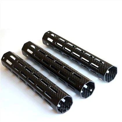 Aštuonkampis anglies pluošto vamzdis Aštuonkampis 3K Twill Matt anglies pluošto vamzdis